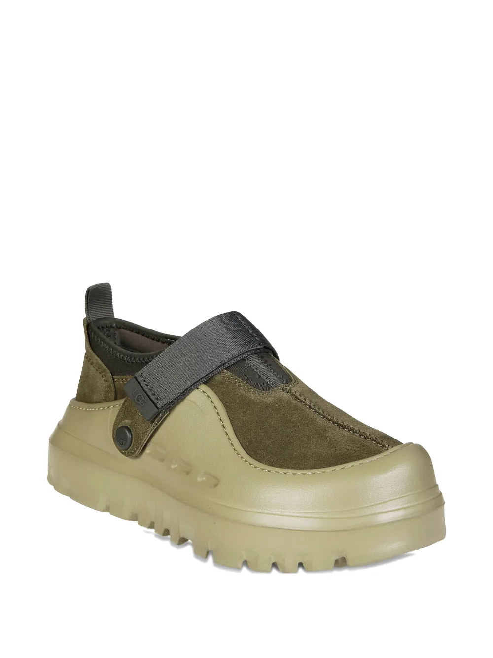 Лоферы Peakmod Ugg, зеленый — фото 2