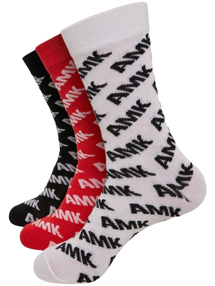 

Носки Mister Tee, цвет black/red/white