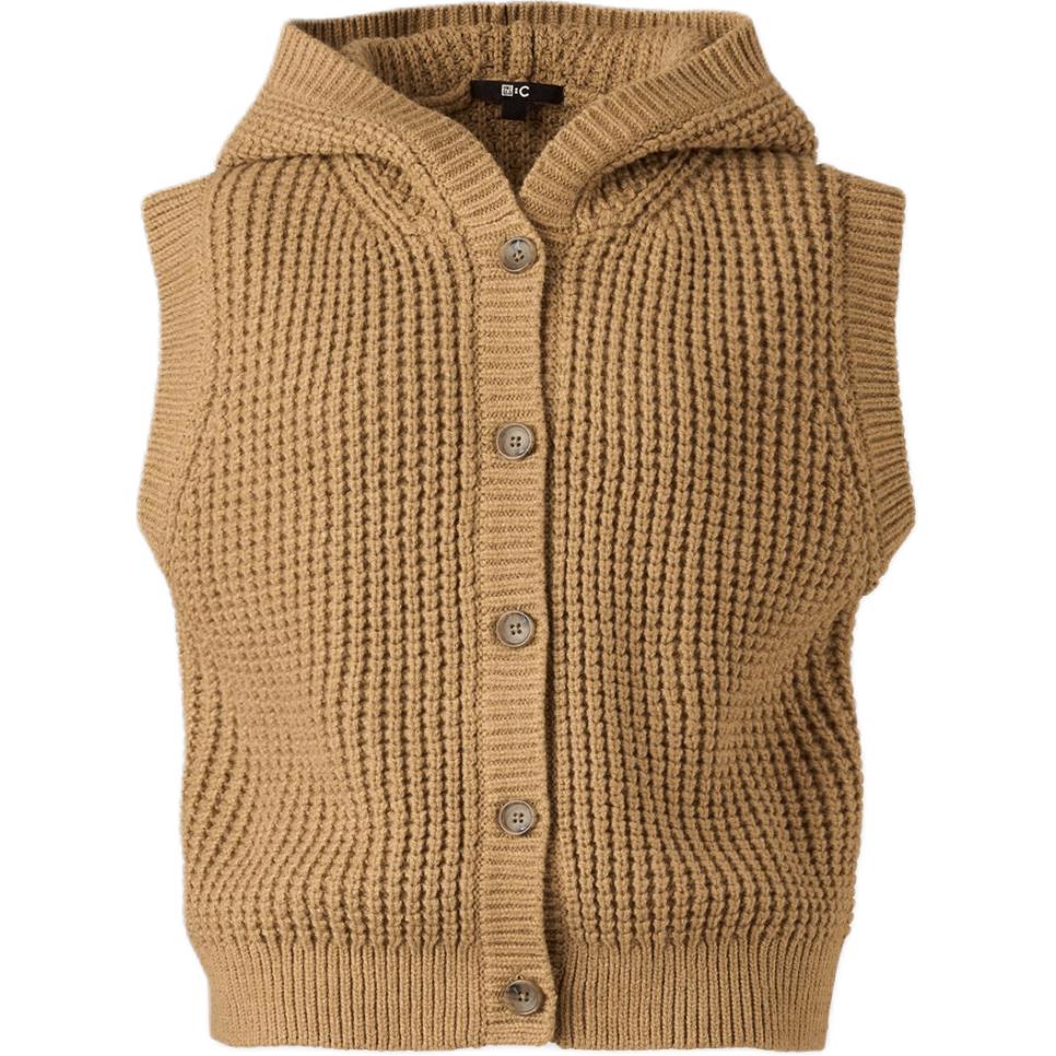 

Топ-майка Clare Waight Keller C Collection FW25 женская UNIQLO, темно-бежевый