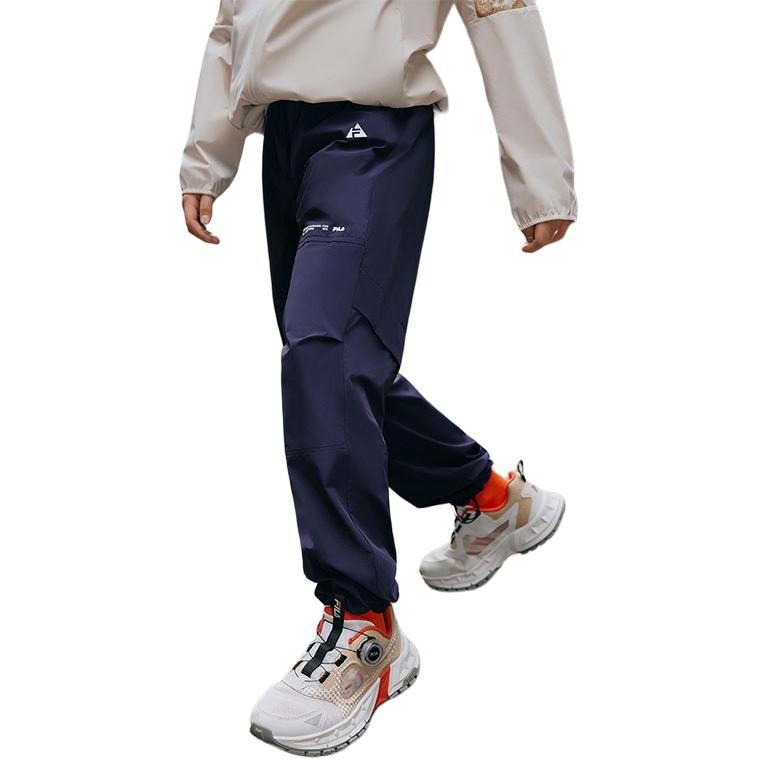 Детские повседневные брюки FILA, цвет Blue — фото 4