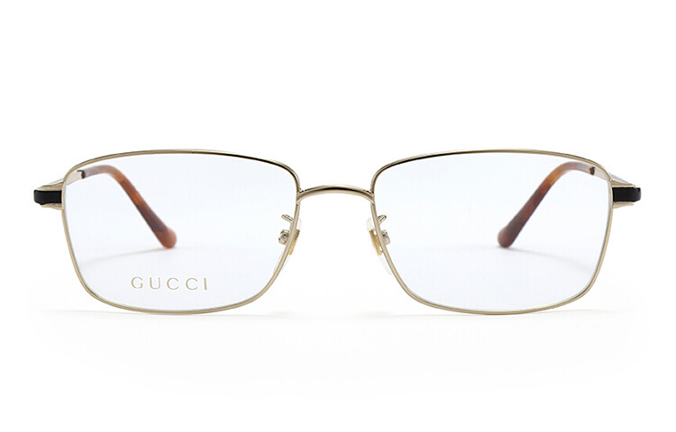 

Оправа унисекс оптическая Gucci тонкие, золотой