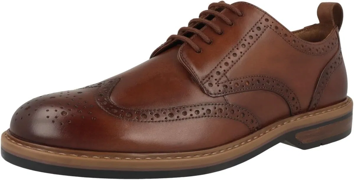 Мужские кожаные ботинки Clarks Aldwin Step, черный, размер 9.5 — фото 4
