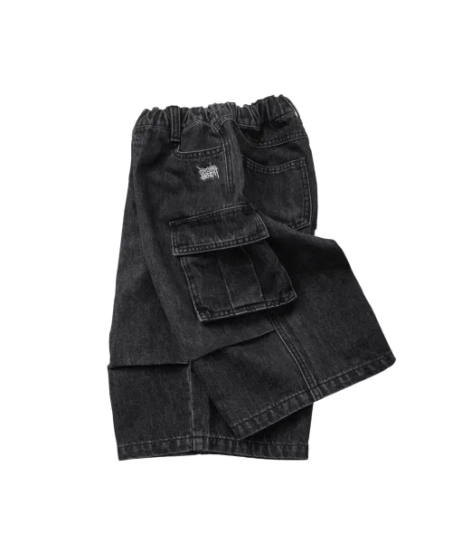 Детские джинсовые брюки BROWNBREATH KIDS CARGO DENIM PANTS — фото 4