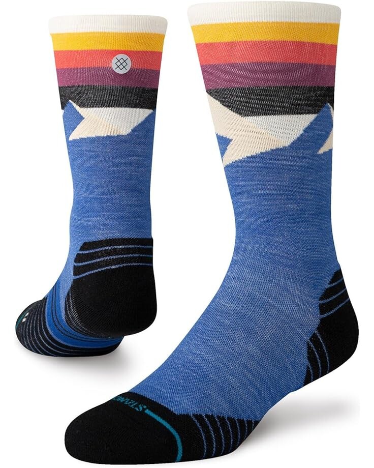 

Носки Stance Divided Lines Crew, синий
