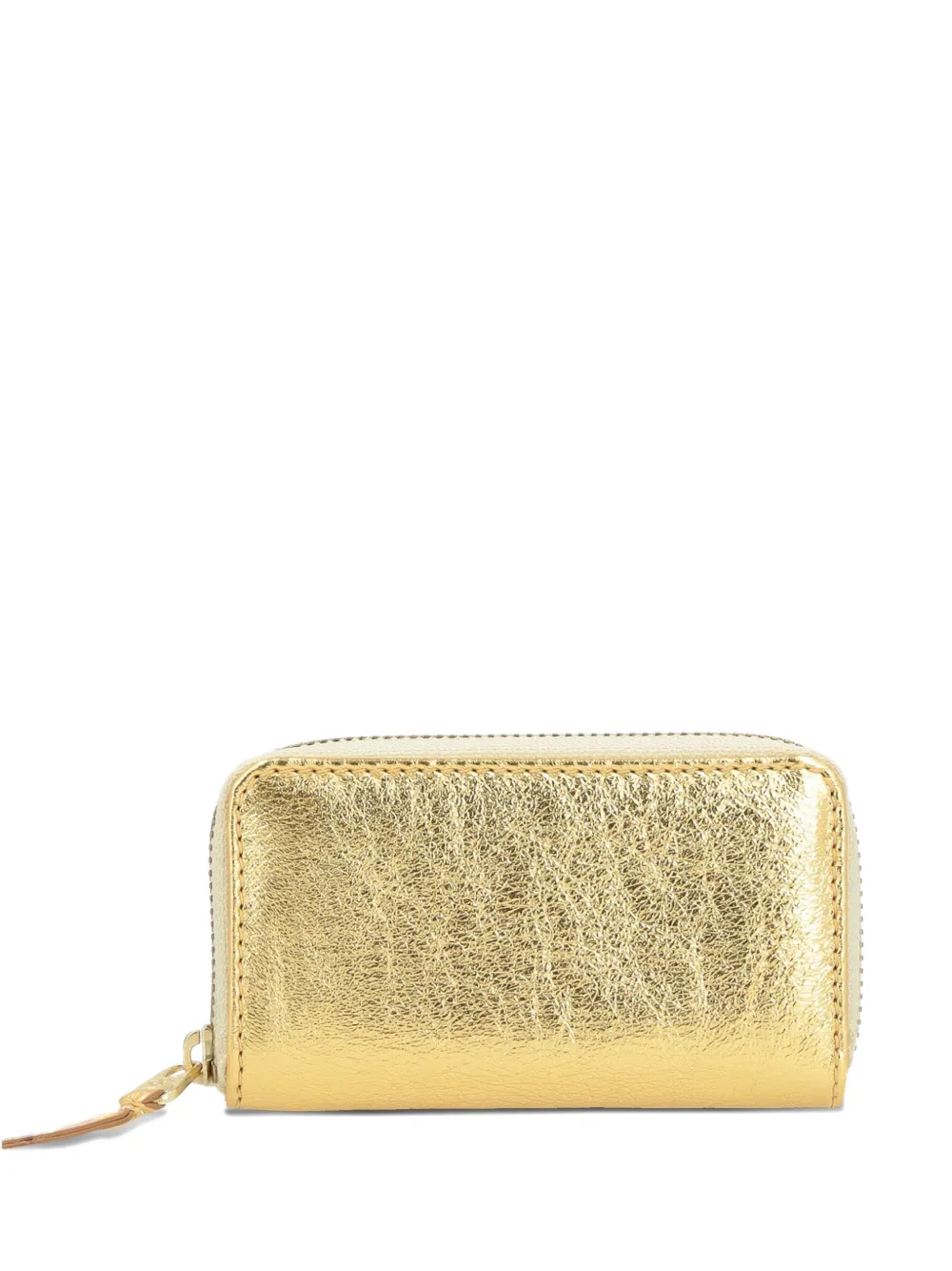

Кожаный кошелек на молнии Comme Des Garçons Wallet, золотой
