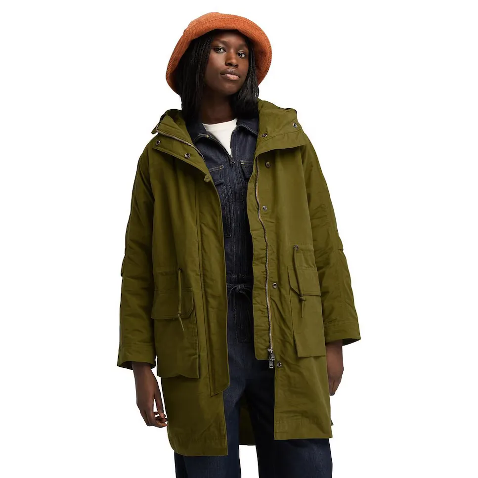 

Женская парка 2-в-1 City с легким утеплителем зеленого цвета Timberland