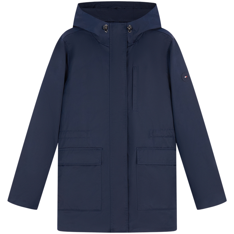 Женская пуховая куртка Tommy Hilfiger, фиолетовый — фото 3