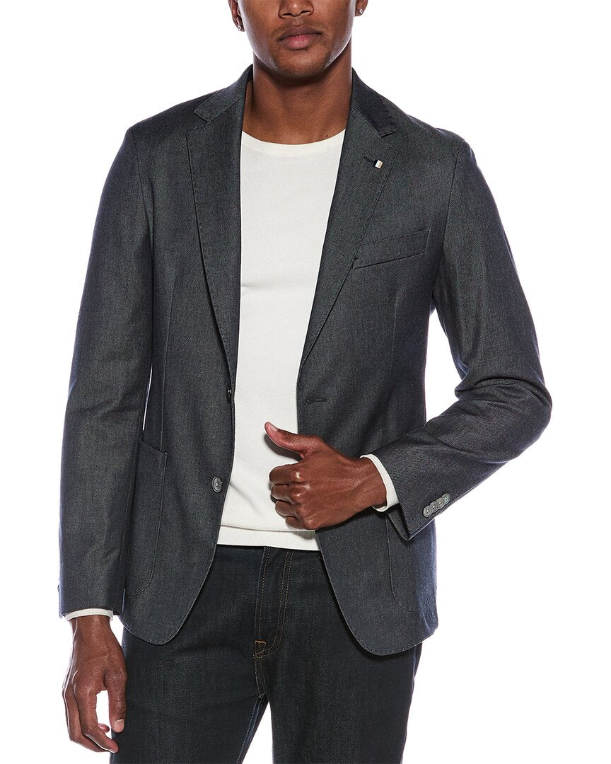 

BOSS Hugo Boss Slim Fit Блейзер, синий