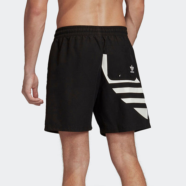 Шорты trefoil swim shorts '' Adidas, черный — фото 4