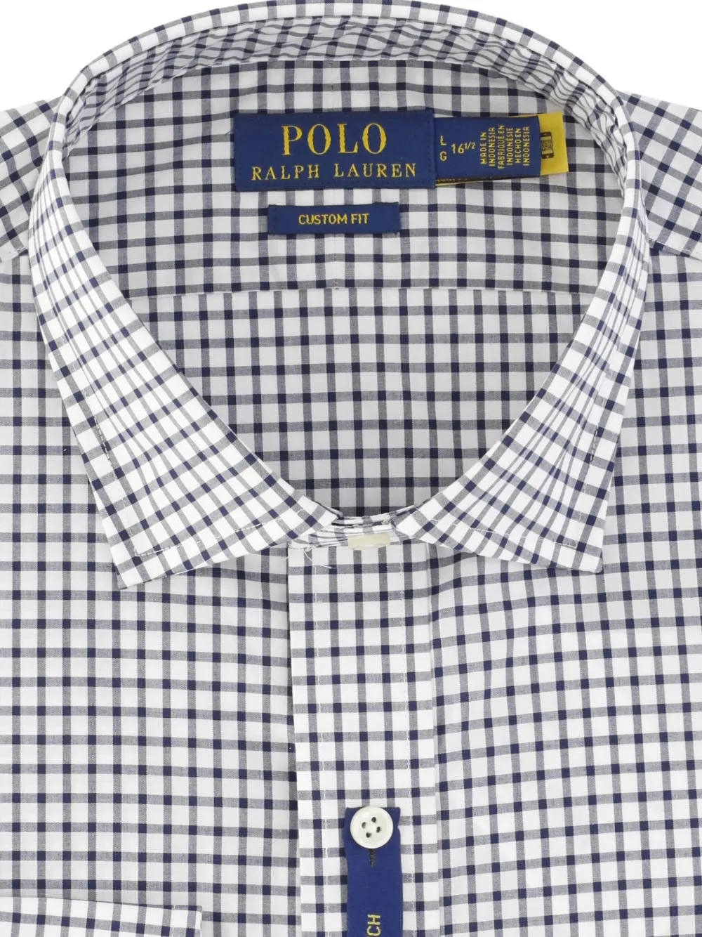 

Клетчатая рубашка на пуговицах POLO RALPH LAUREN, синий