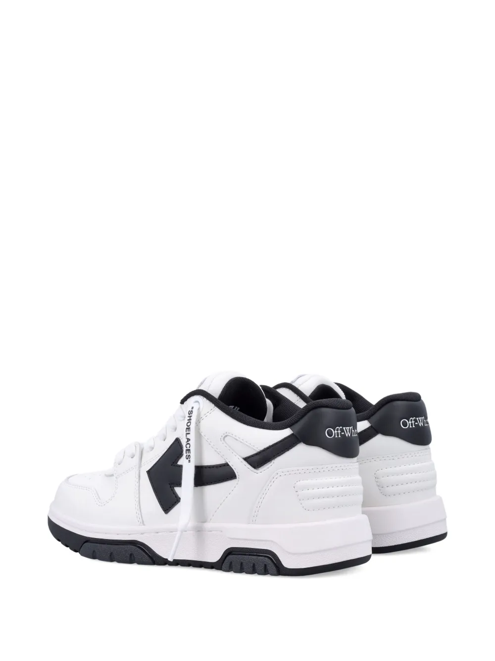 Кроссовки Out Of Office на шнуровке Off-White, белый — фото 4