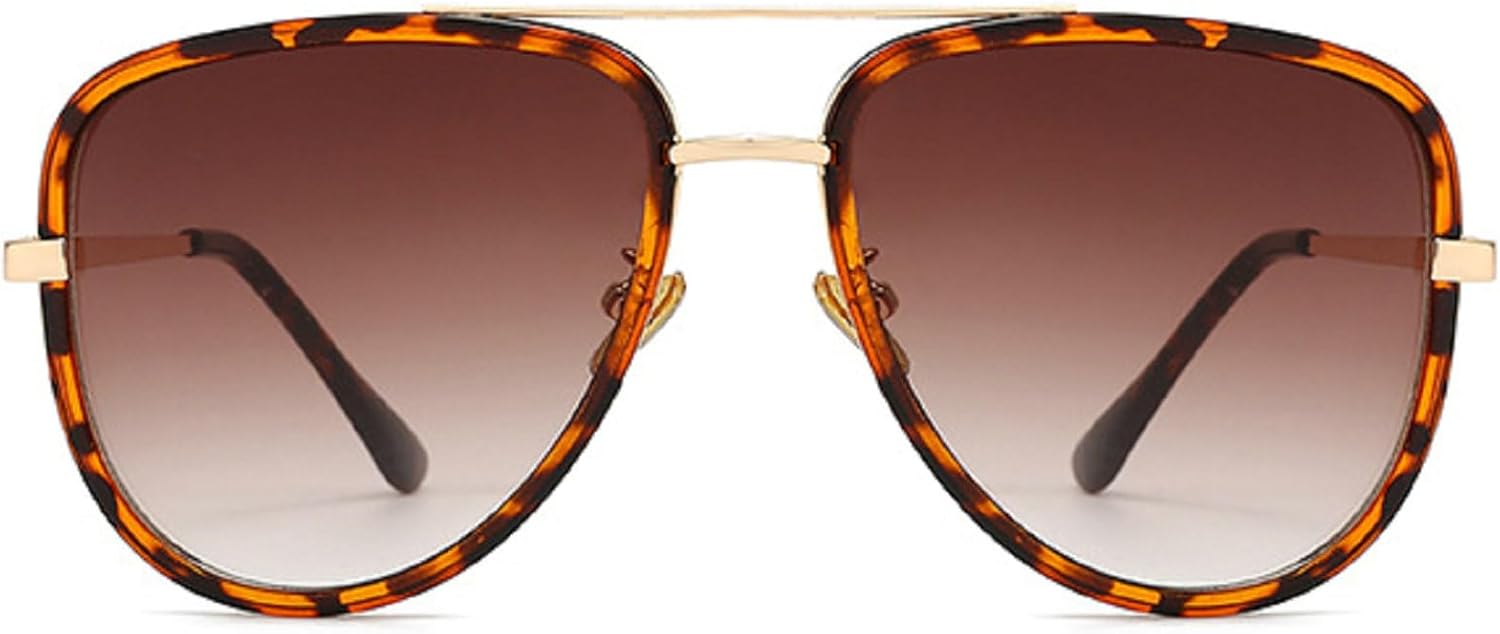 

Большие золотые солнцезащитные очки-пилот для женщин и мужчин в стиле ретро 70-х, металлические, большие солнцезащитные очки-пилот, модные солнцезащитные очки для вождения для женщин mincl, C5