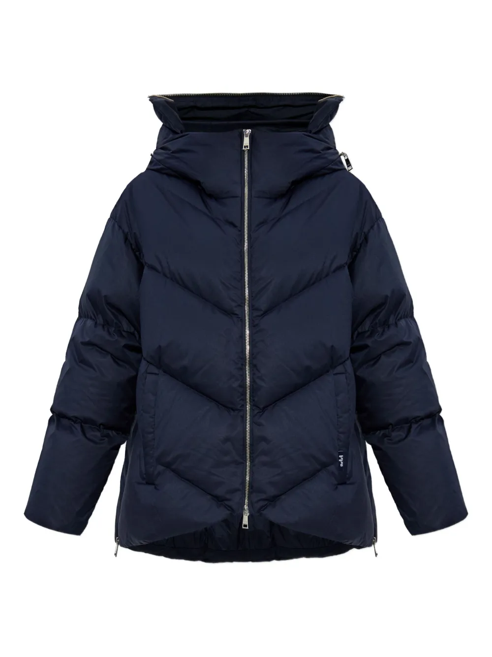 

Куртка на молнии с капюшоном Add, синий