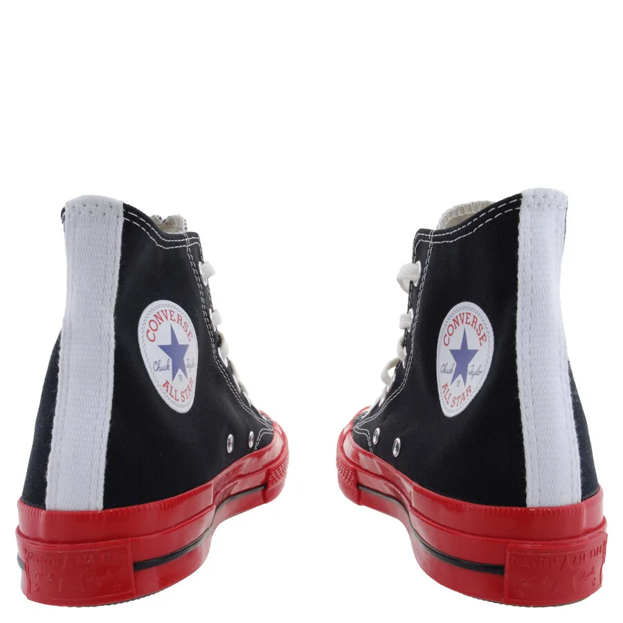 Кроссовки на высокой подошве Comme Des Garcons X Cdg Play Converse, черный — фото 4