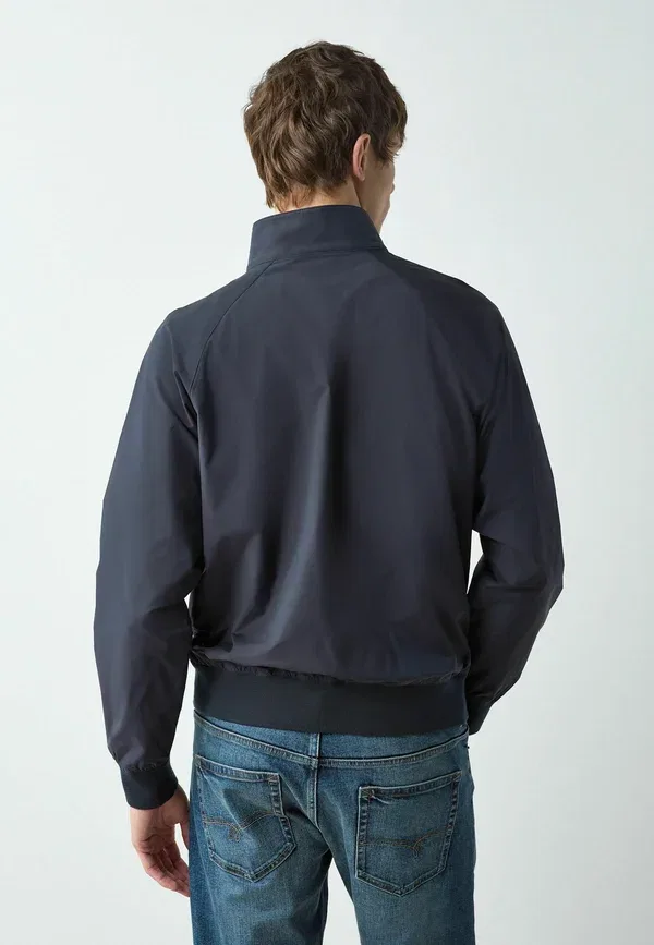 Куртка Harrington Regular Fit, водоотталкивающая, летняя, Next, темно-синий — фото 2