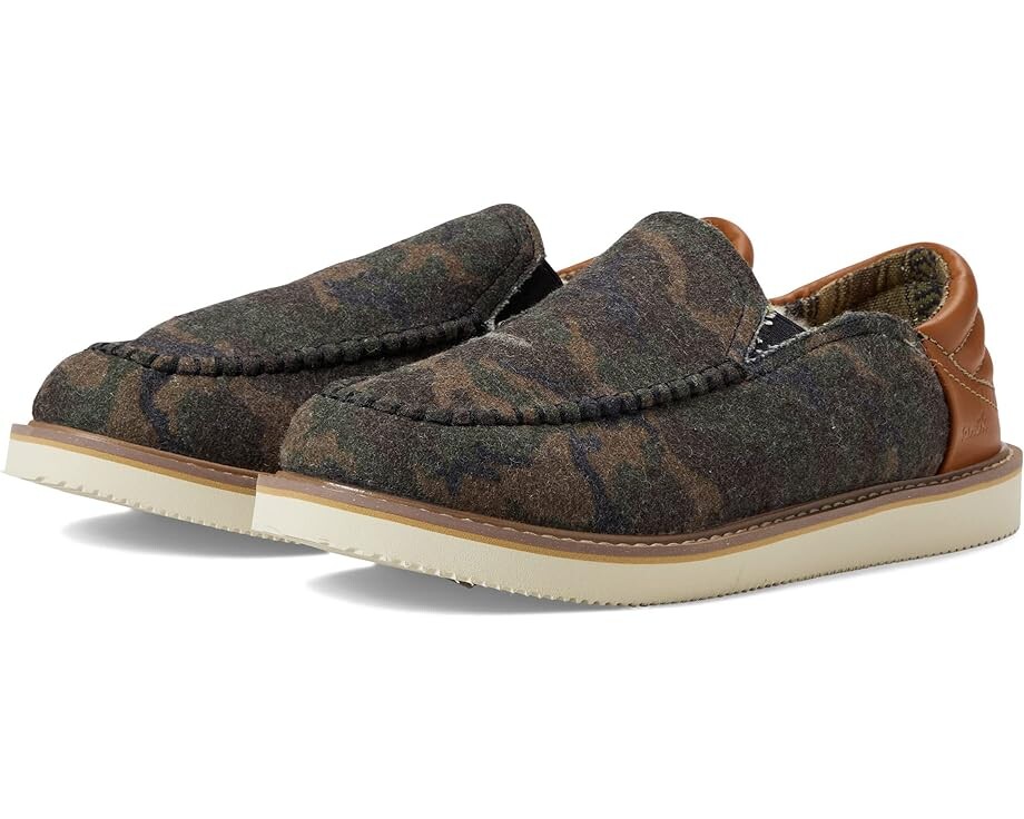 

Домашняя обувь Sanuk Cozy Vibe Low Sugar Mat Camo, цвет Woodland Camo
