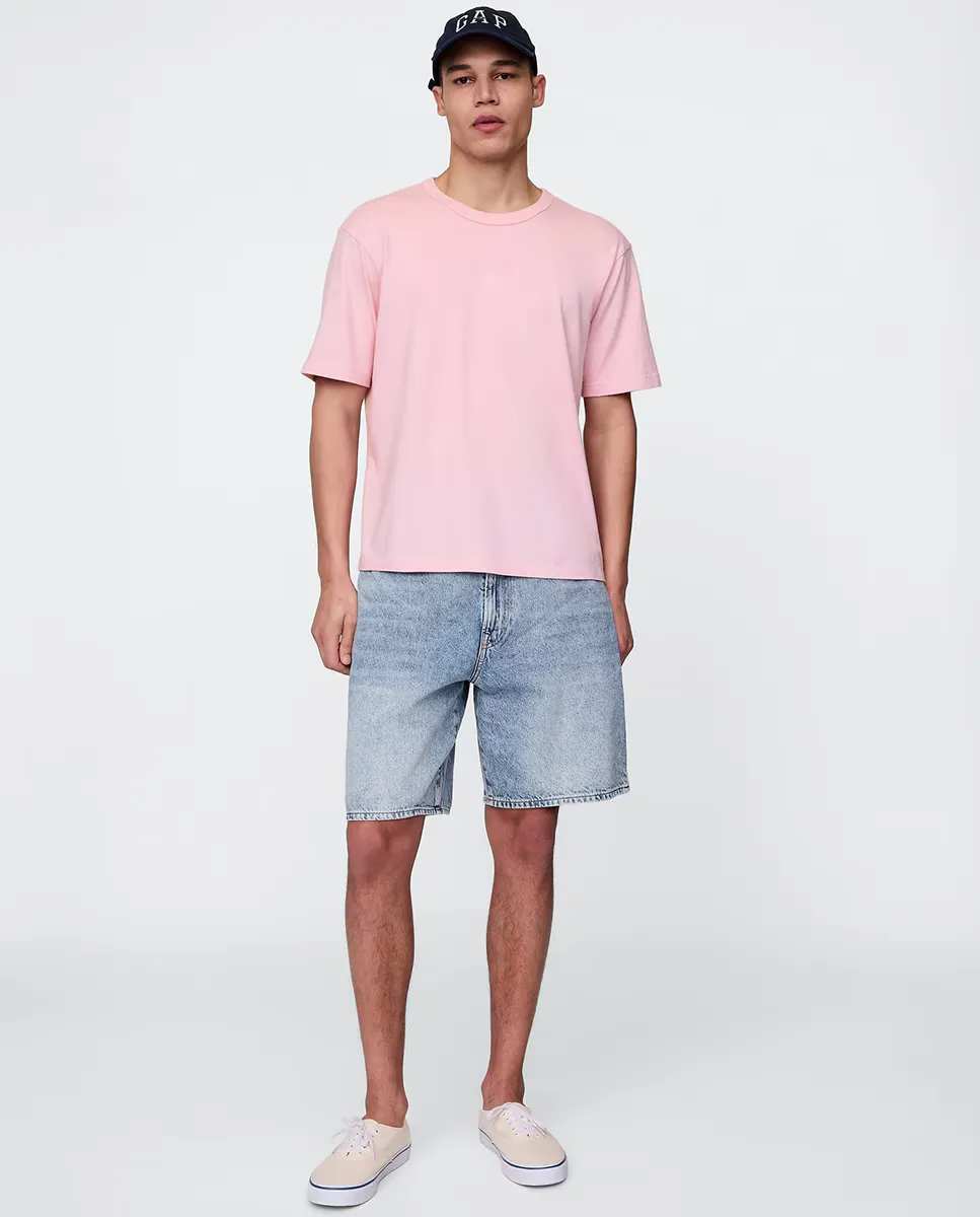 

Бермуды мужские на молнии с карманами Gap, светло-голубой