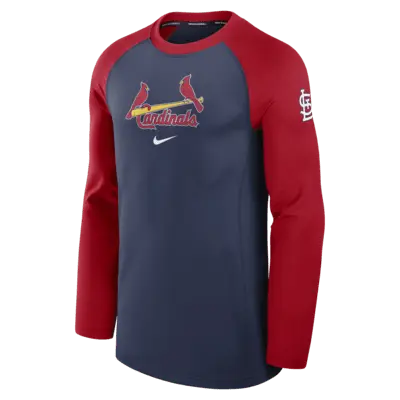 

Лонгслив Nike St. Louis Cardinals Authentic Collection Game Time, темно-синий
