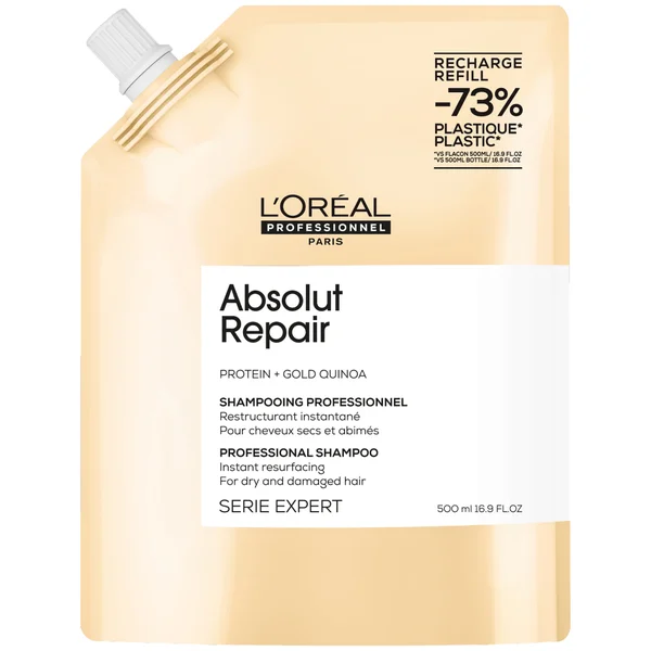 

Шампунь absolut repair, сменная упаковка 500 мл для сухих и поврежденных волос L'Oréal Professionnel