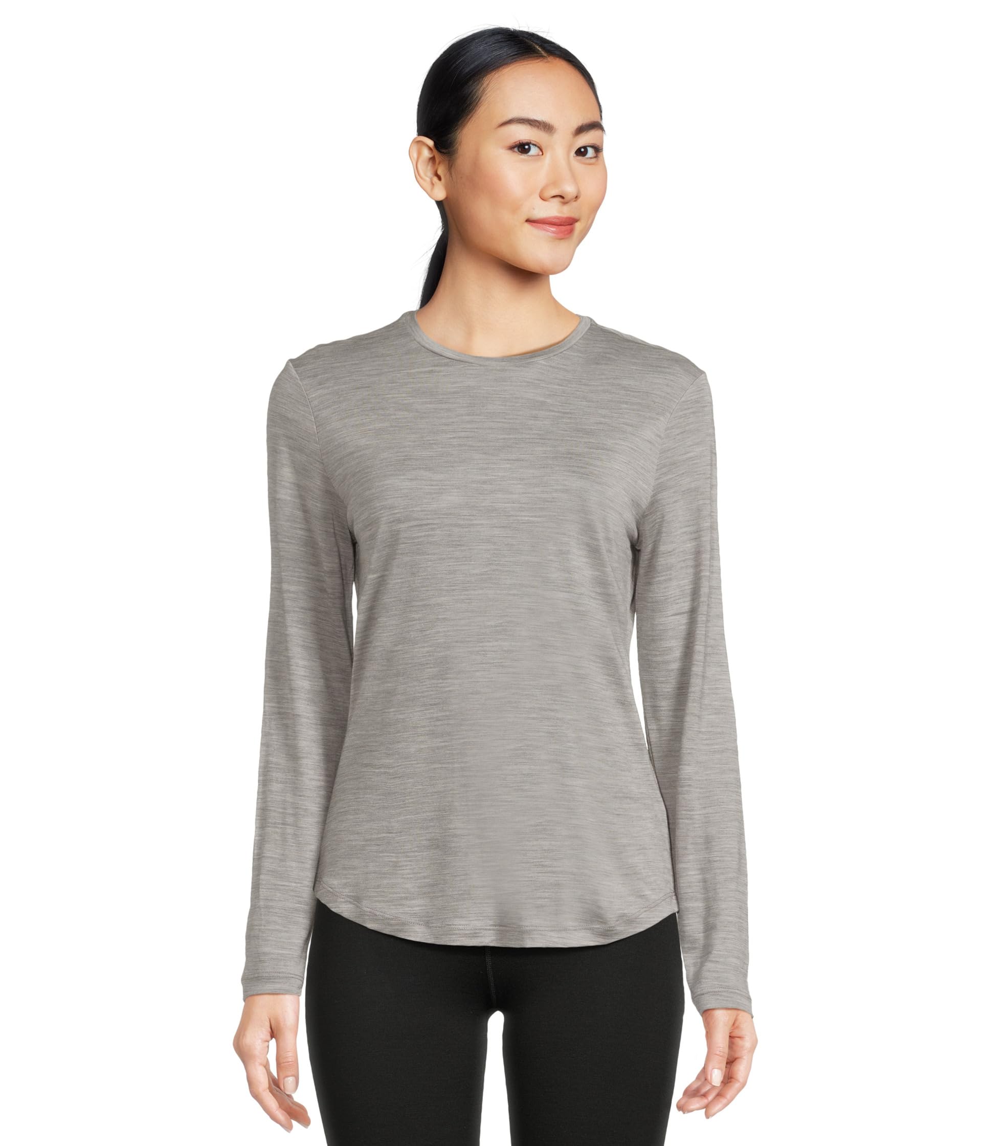 

Футболка Icebreaker Merino 125 Cool-Lite Sphere Long Sleeve Tee, цвет Metro Heather