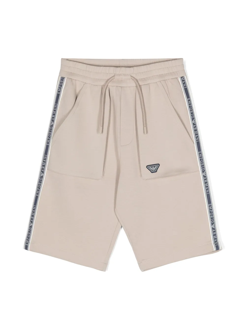 

Спортивные шорты с логотипом Emporio Armani Kids, нейтральный
