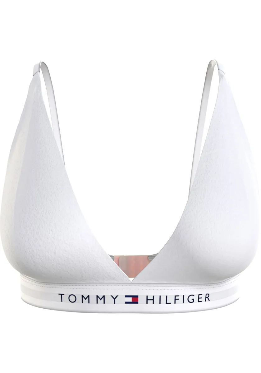 

Tommy Hilfiger Underwear Бюстгальтер без косточек "UNLINED TRIANGLE", с фирменным лейблом Tommy Hilfiger, белый