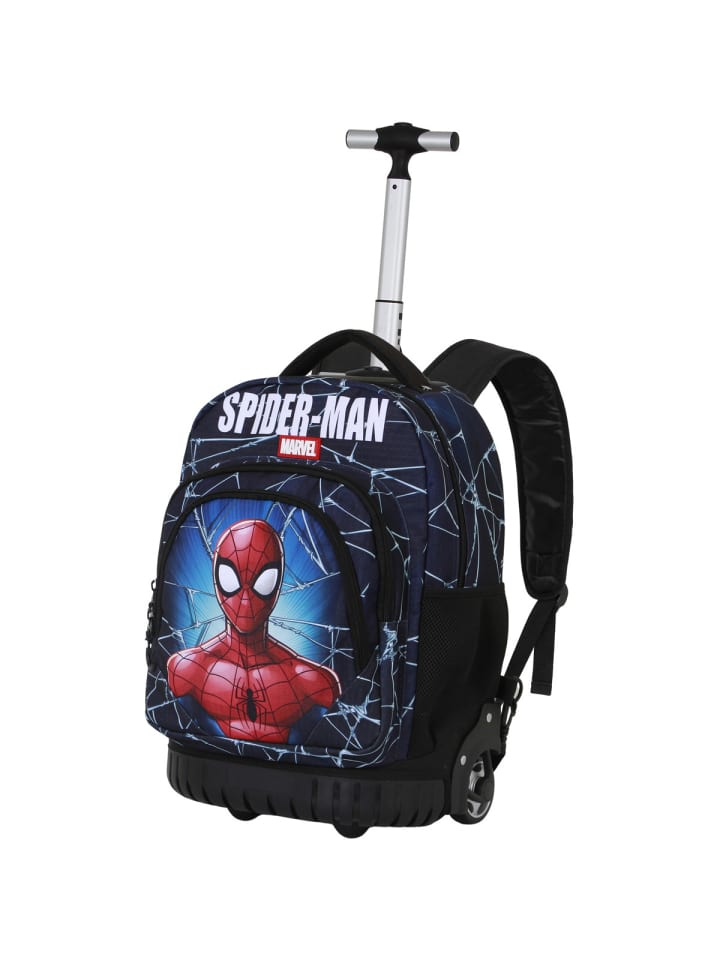 

Marvel Рюкзак Spiderman Maximum-FAN GTS на колесиках, синий