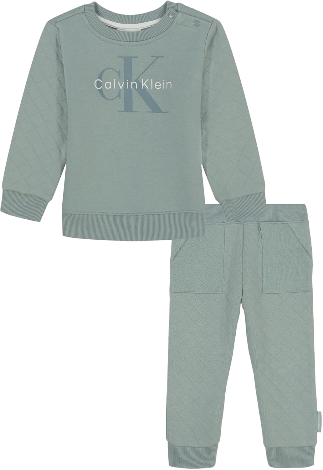 

Комплект из 2-х трикотажных изделий для бега Calvin Klein для мальчиков, Lead