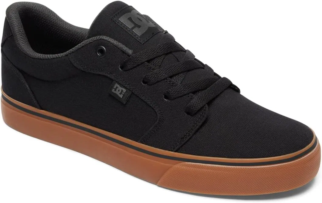 Кроссовки для скейтбординга DC Shoes Anvil, Black/Gum — фото 2