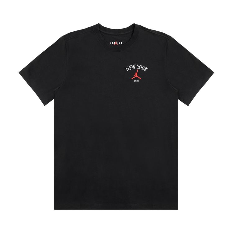

Футболка Air Jordan New York City T-Shirt 'Black', черный