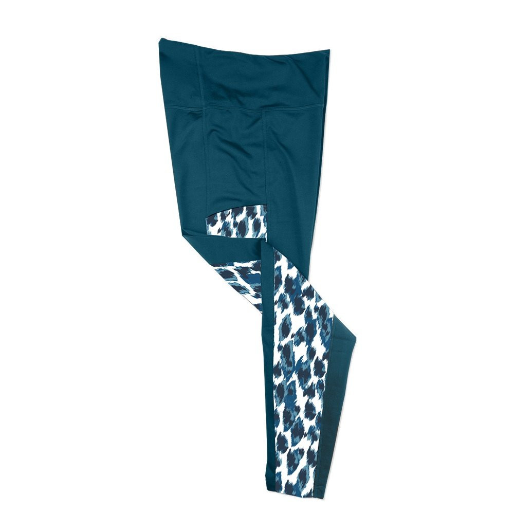

Леггинсы Hot Chillys Pocket Print Baselayer Tight (женские), Painted Animal Blue