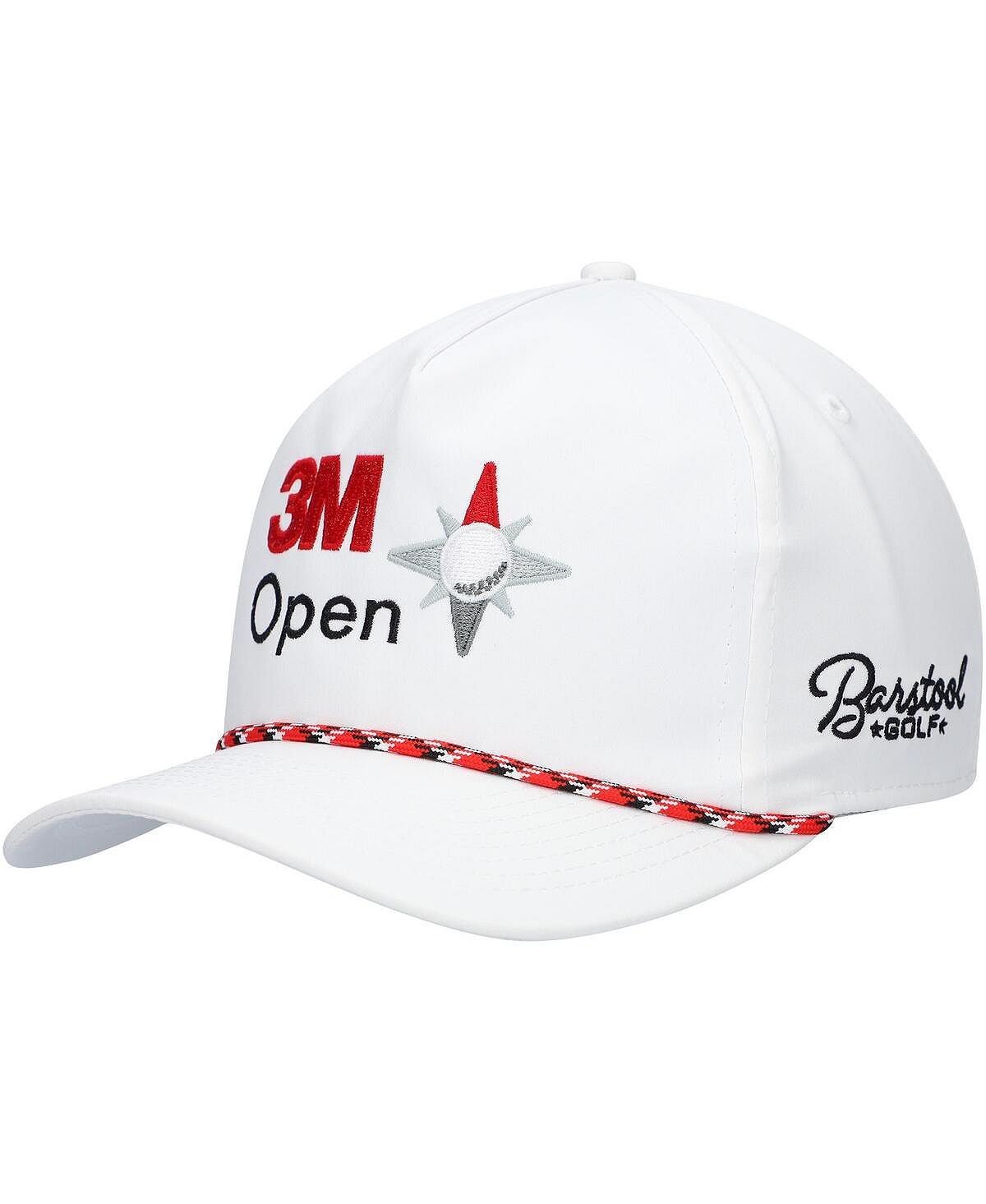 

Мужская белая кепка 3M с открытой веревкой Snapback Barstool Golf