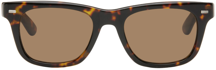 

Коричневые солнцезащитные очки «The Thistle» THISTLES, Dark tortoise/Brown