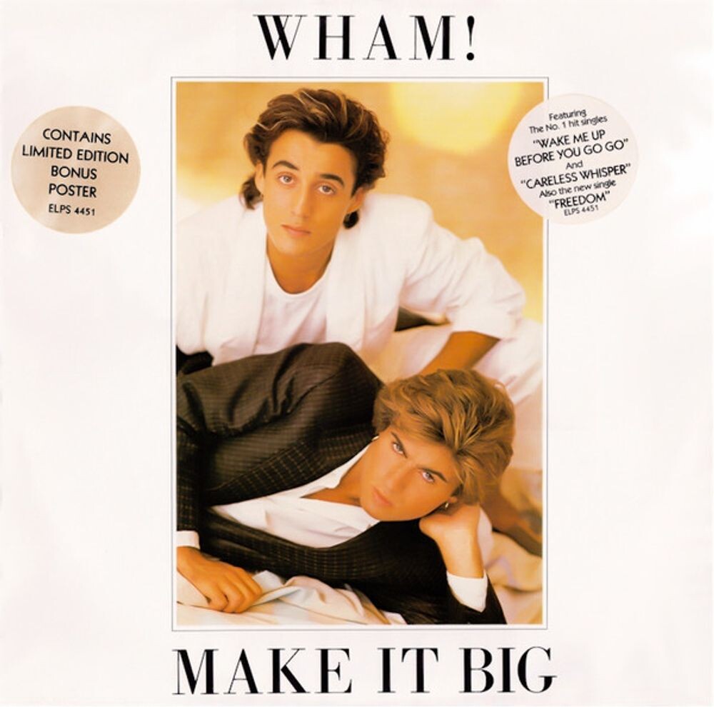 

Виниловая пластинка LP Make It Big [White Vinyl] - Wham!