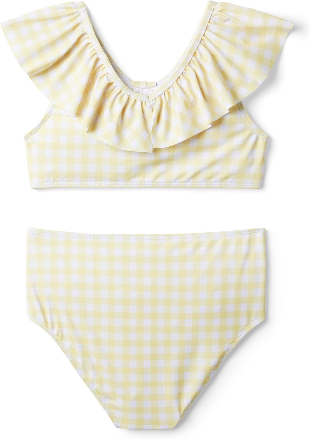 

Купальник Janie and Jack Gingham Two-Piece Swim, желтый