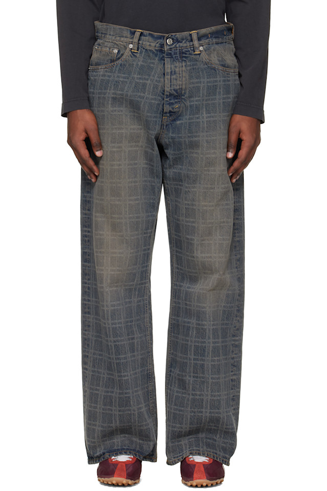 

Hope Синие джинсы свободного кроя