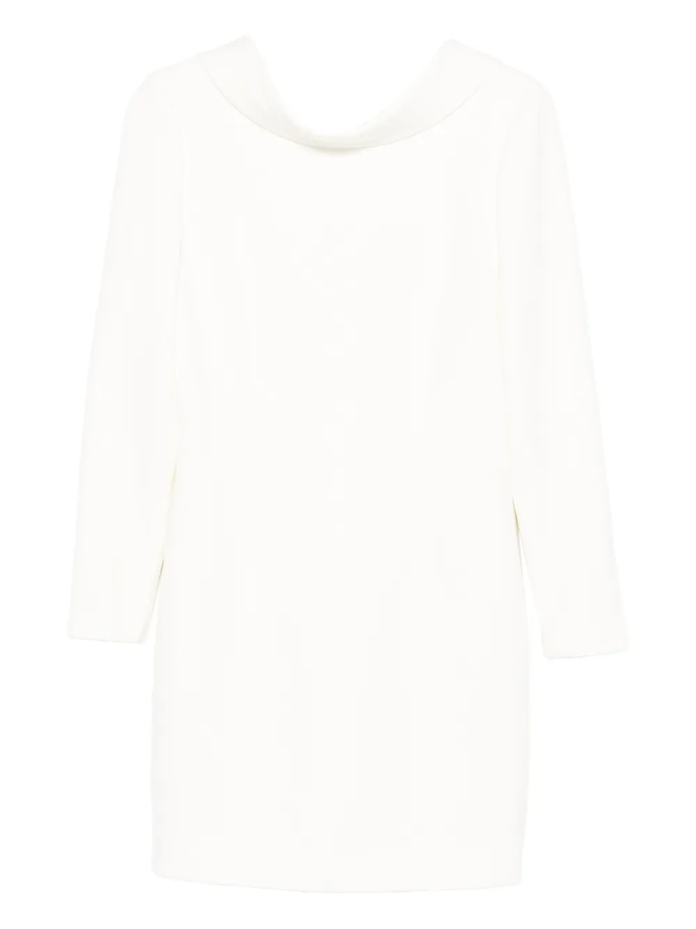 

Платье-трапеция длины миди с длинными рукавами Roland Mouret, нейтральный