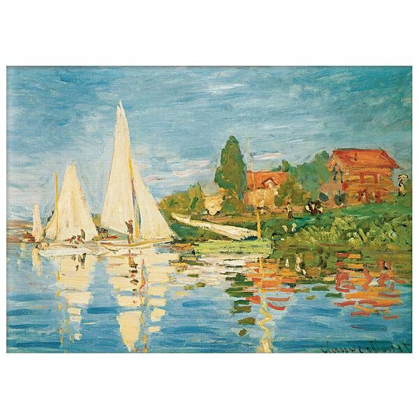 

Картина на холсте LegendArte Regatta in Argenteuil, многоцветный
