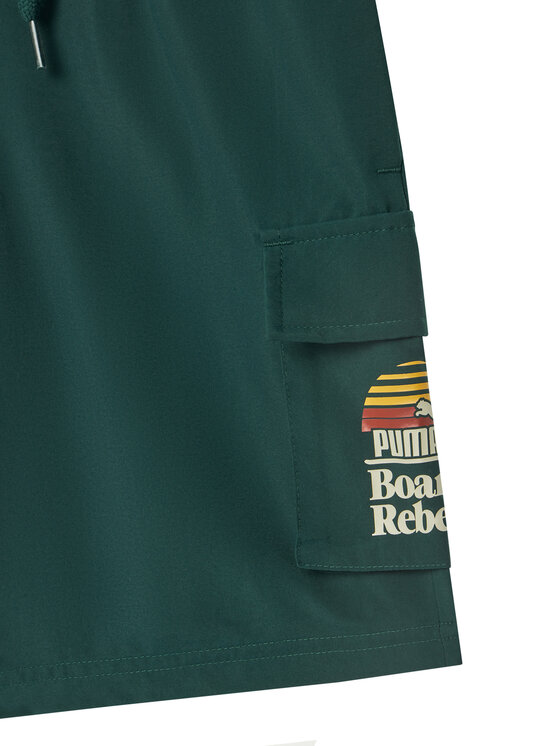 Спортивные шорты обычного кроя MID90S Cargo 685154 Puma, зеленый — фото 3