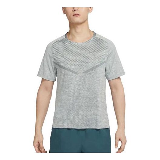 

Футболка Nike Dri-Fit Adv Techknit Casual Sports T-Shirt 'Grey', серый