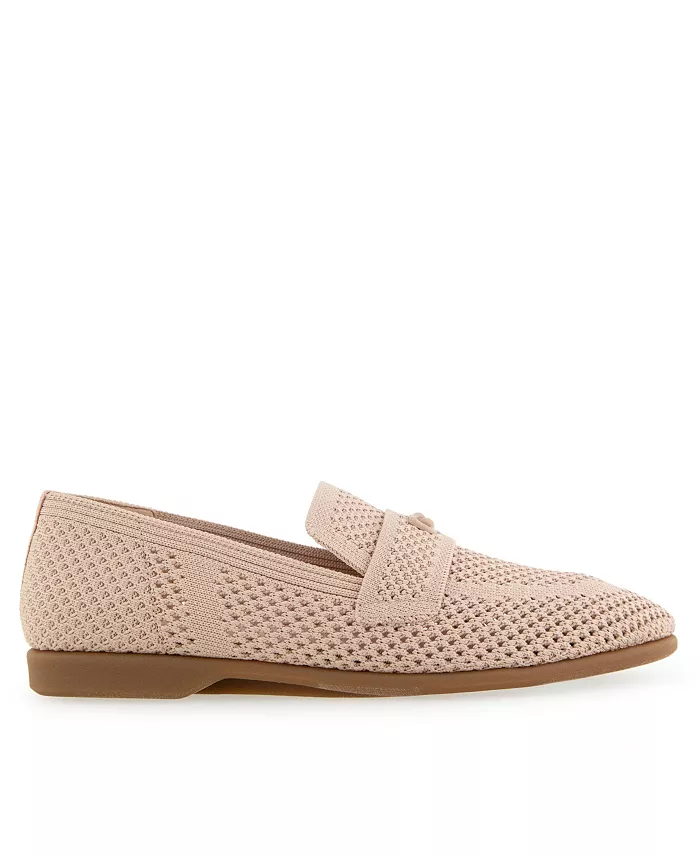 Женские домашние тапочки Nanti Knit с мысом Smoking Almond Aerosoles, коричневый/бежевый — фото 2