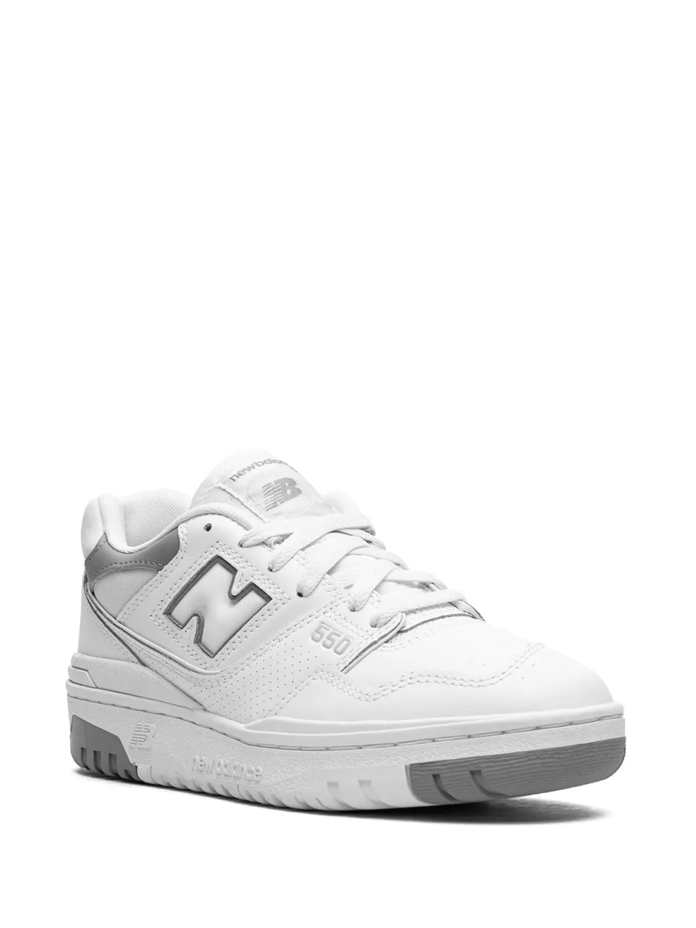 Кроссовки 550 White Grey Cream NEW BALANCE, белый — фото 2