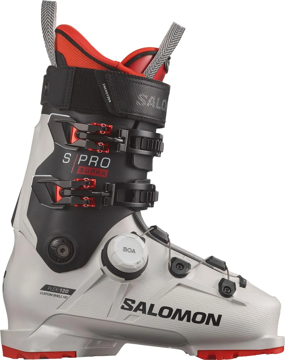 

S/PRO SUPRA BOA 120 GW Горнолыжные ботинки Salomon, Grey Aurora/Black/Red