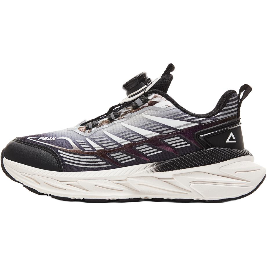 

Нескользящие и дышащие низкие детские кроссовки running shoes kids PEAK, черный