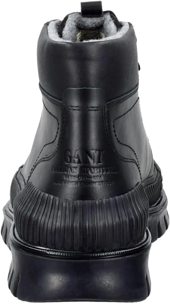 Мужские ботинки GANT 31641108/G45 из теплой кожи и искусственной кожи, бежевого цвета — фото 3