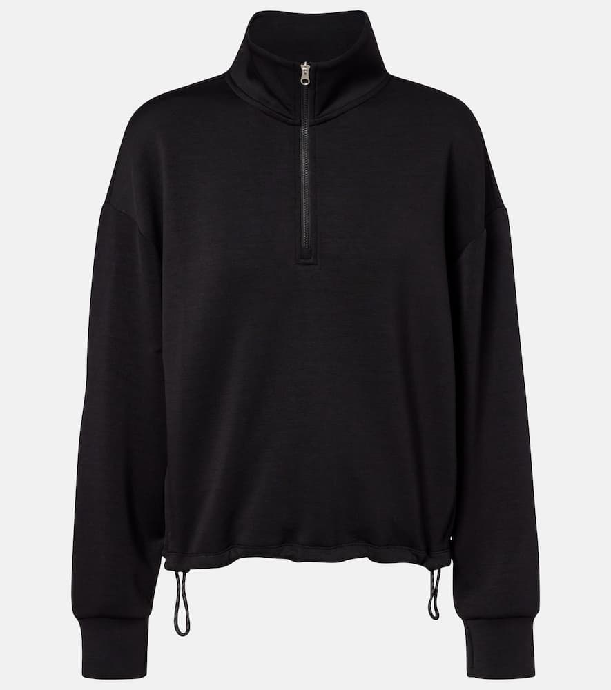 

Свитшот Sian с полузастёжкой Varley, Black