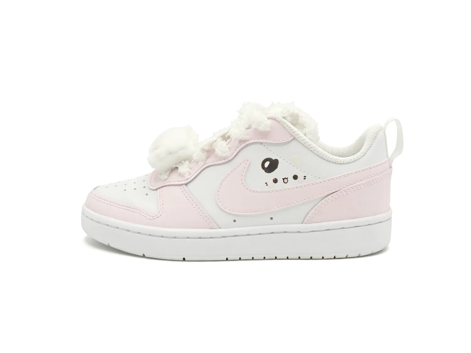 Детские скейтбординг-кроссовки Nike Court Borough Kids Pink