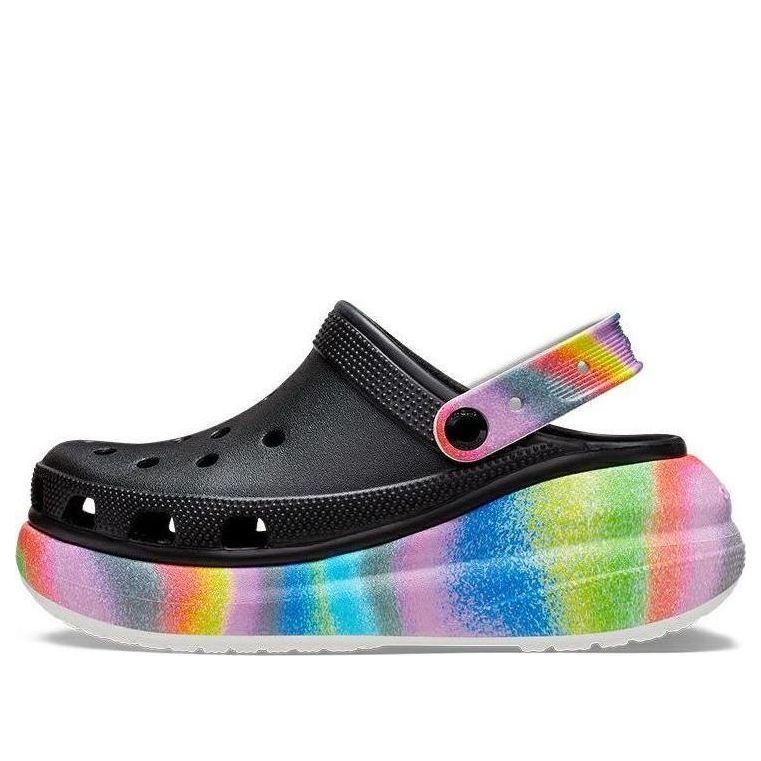 Сандалии Crocs Classic Crush Spray Dye Clog, разноцветный