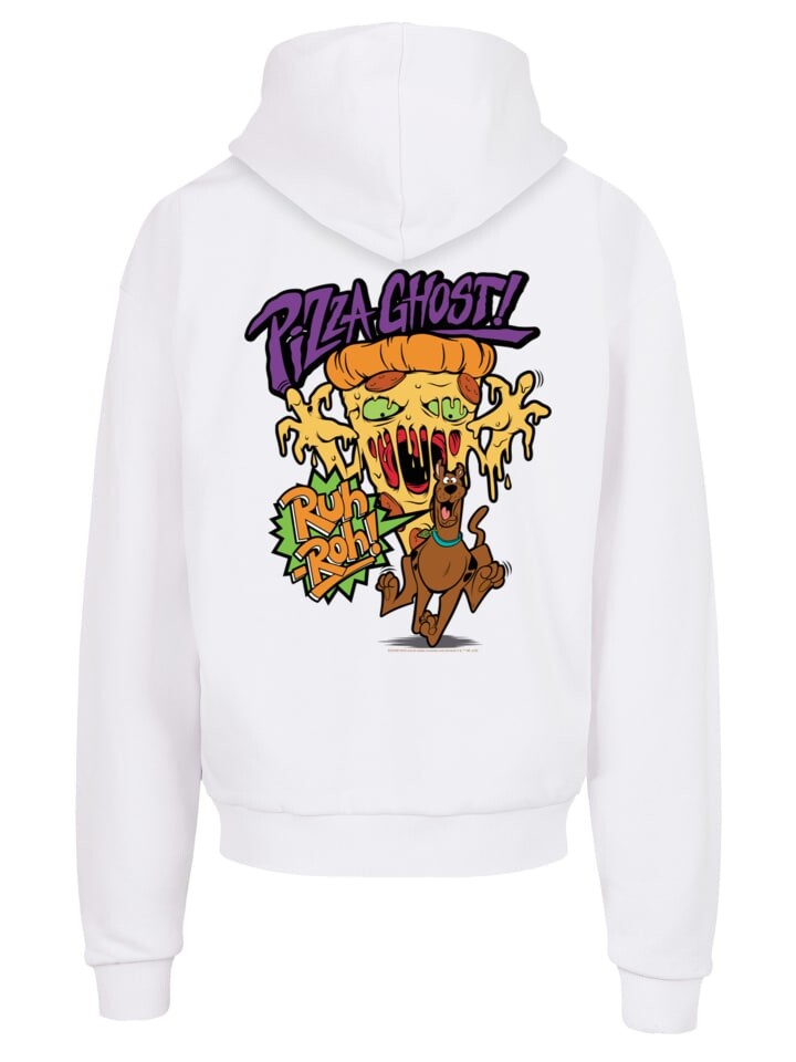 

Пуловер F4NT4STIC Ultra Heavy Scooby Doo Pizza Ghost, белый