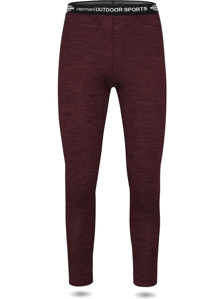 

Normani Outdoor Sports Женское мериносовое нижнее белье Perth, красное